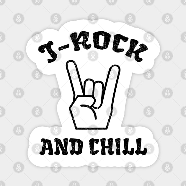 J-Rock And Chill Magnet by LunaMay