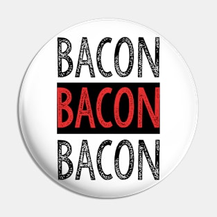 I Love Bacon Pin