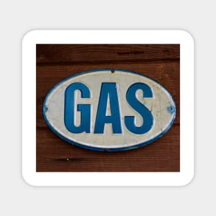 Vintage Gas Sign Magnet