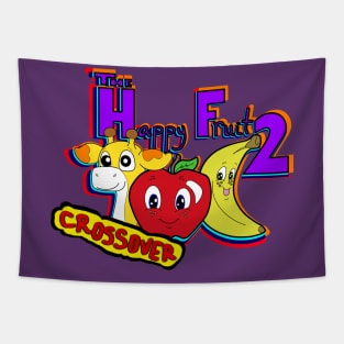 Happy Fruit 2 and Jeff Crossover Tapestry