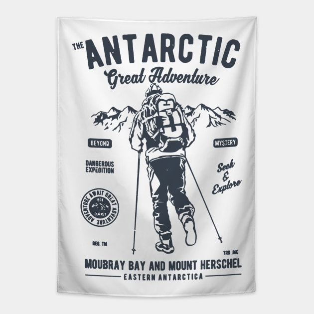The Artic Great Adventure Tapestry by JakeRhodes