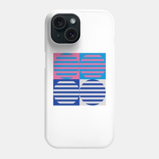 Retro Line Circles Phone Case