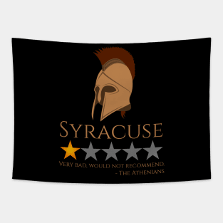 Ancient Greek History - Syracuse, Would Not Recommend - Peloponnesian War Tapestry