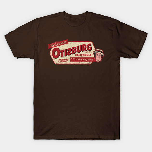 Welcome to Otisburg - Dc Comics - T-Shirt | TeePublic