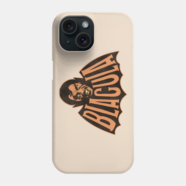 Blacula Vintage Dracula Vampire Horror Movie Phone Case by darklordpug