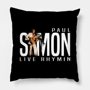 Paul Simon: Live Rhymin' 1974 Pillow