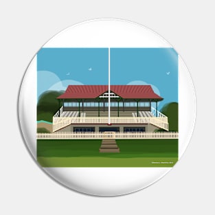 Berry Grandstand Historic Architecture Pin