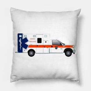 Ossining Volunteer Ambulance Corps Ambulance Pillow