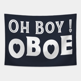 Oh Boy Oboe Tapestry