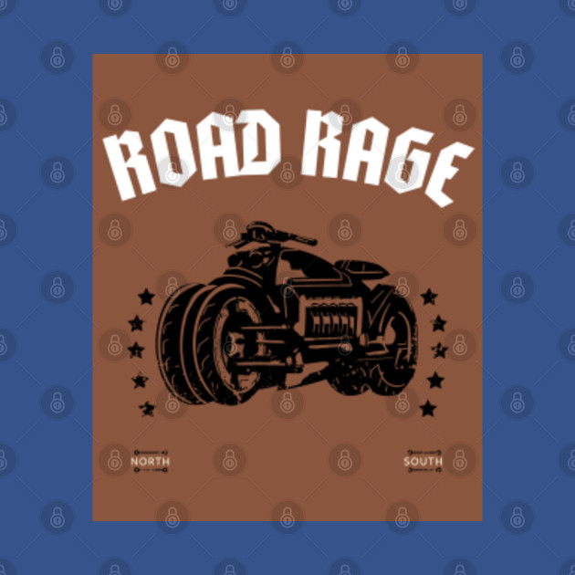 Disover Road rage Vintage motorcycle t shirt.Biker t shirt.Motorcycle t-shirt - Biker Club - T-Shirt