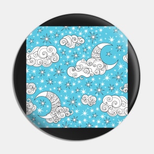 Fairytale Weather Forecast Large Scale Print Pin