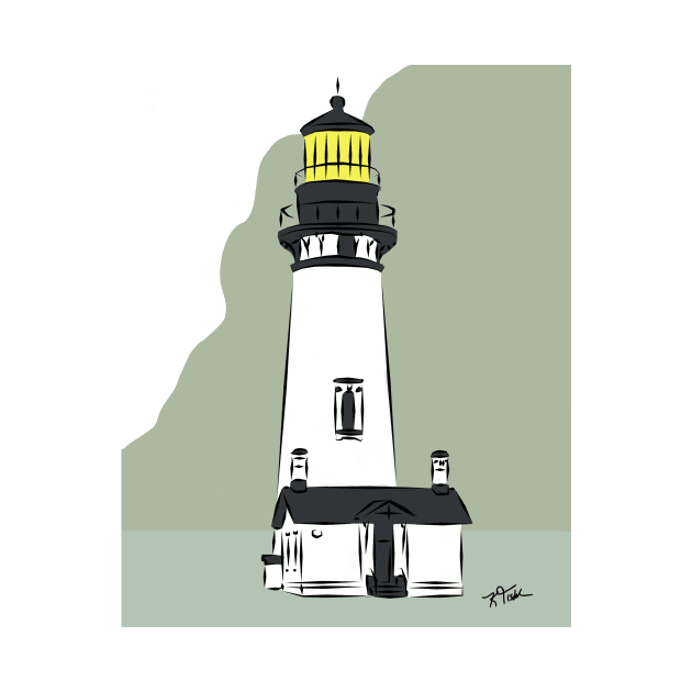 Yaquina Head Lighthouse by KirtTisdale