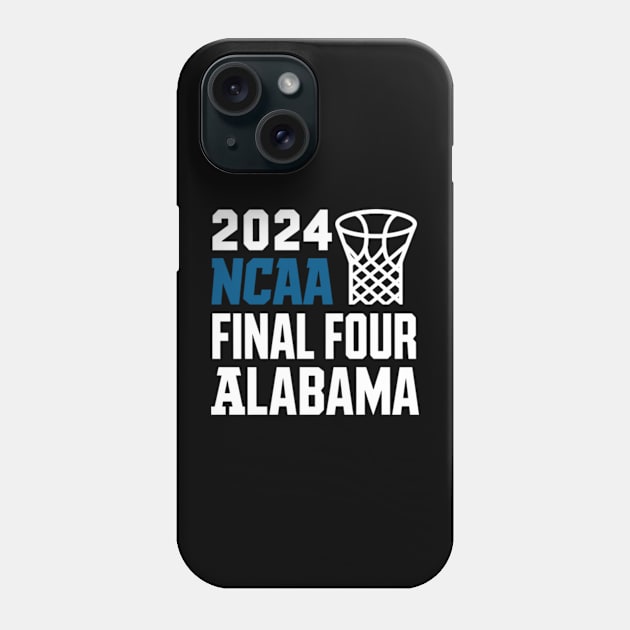 Alabama Crimson Tide Final Four 2024 March Madness Phone Case by YASSIN DESIGNER