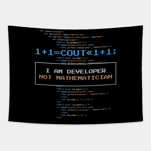 Developer gifts Tapestry by SamiSam