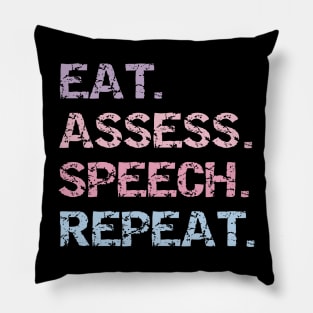 SLP Teacher Speech Therapy Speech Language Pathologist Pillow