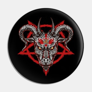 SATANIC HALLOWEEN Pin