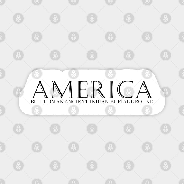 America Magnet by INLE Designs