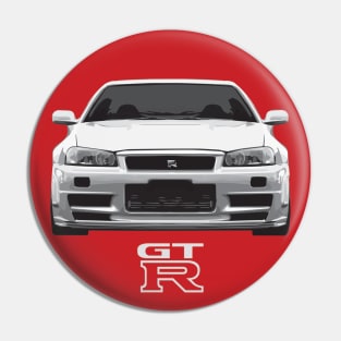 Nissan Skyline GTR R34 Design Pin