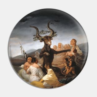 Francisco Goya - Witches Sabbath Pin