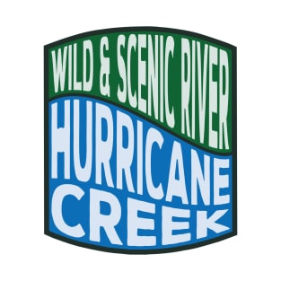 Hurricane Creek Wild and Scenic River Wave T-Shirt