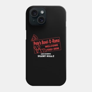 Silent Hill 2 - Pete's Bowl-O-Rama, Eddie eating Pizza - Bad Designs Phone Case