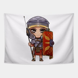 Cute Roman Empire Legionary - Soldier Warrior History Tapestry