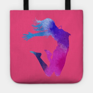 Watercolor Dance 2 Tote