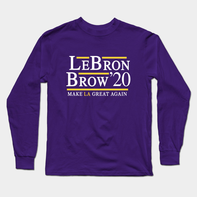 purple lakers shirt