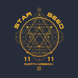 Star Seed Sacred Geometry T-Shirt