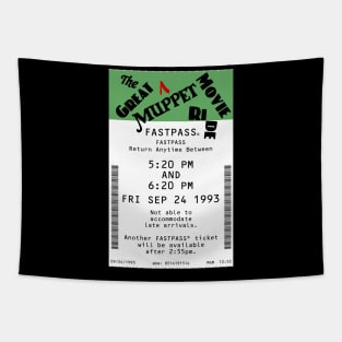 The Great MUPPET Movie Ride Fastpass Tapestry