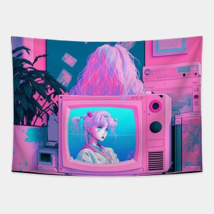 Vaporwave Tapestry