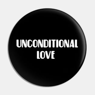 Exploring the Depths of Unconditional Love Pin