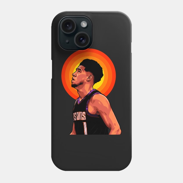 Devin-Booker Phone Case by patonvmaynes