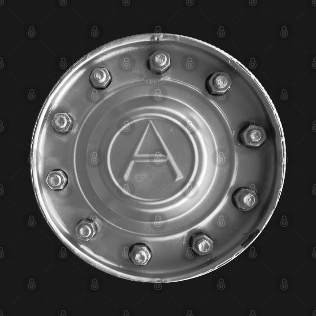 Atkinson vintage lorry wheel logo by soitwouldseem