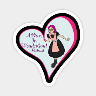 Allison in Wonderland Mental Health Podcast Magnet