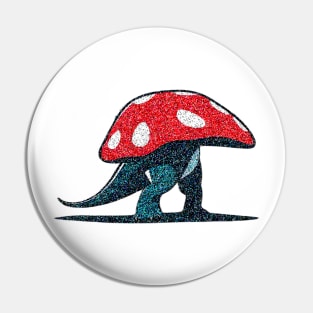 Dinosaur Mushroom Pin