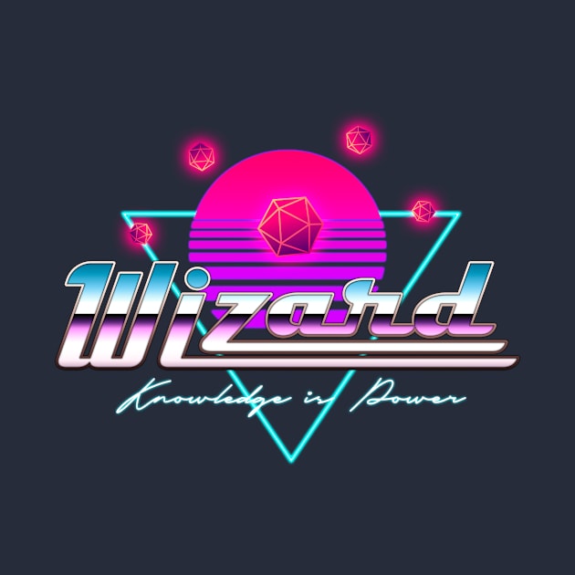 DnD in the 80's: Wizard by williamess21