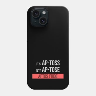 Funny Aptos California Bay Area Design for Beach Lovers Phone Case