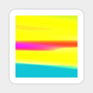 yellow orange pink gradient texture Magnet