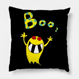 spooky Halloween ghost Pillow