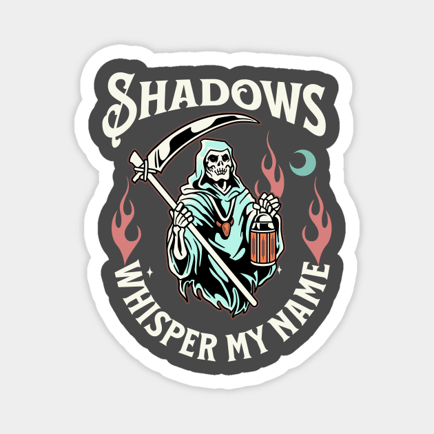 Shadows Whisper My Name Magnet by Jo Palmer
