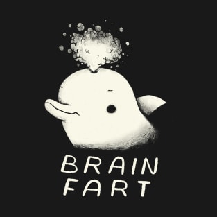 brain fart dolphin shirt T-Shirt