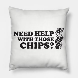 Help Chips Pillow