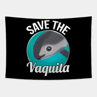 Save The Vaquita - Rare Porpoise Cochito Tapestry