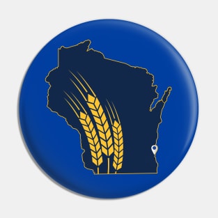 Milwaukee Baseball Pin