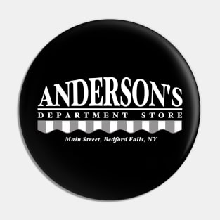 Anderson's Department Store Pin