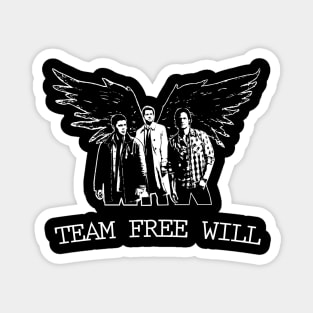Team Free Will Supernatural Magnet