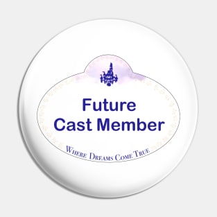 WDW Name Tag- Future Cast Member Pin