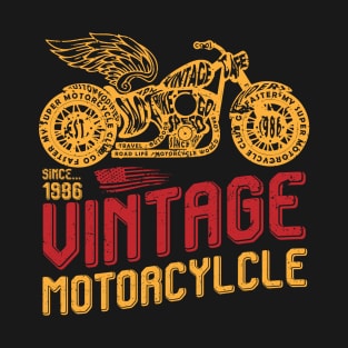 vintage classic cafe racer motorcycle T-Shirt