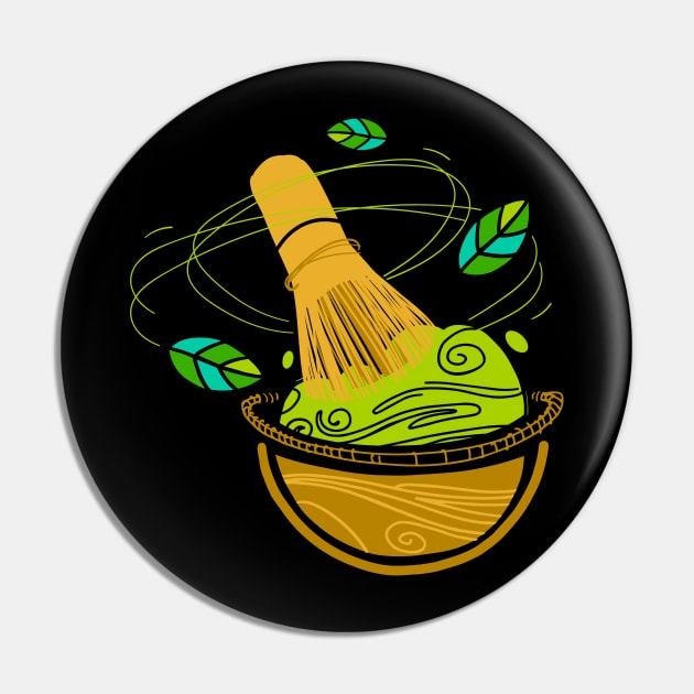 Matcha Pin by A tone for life